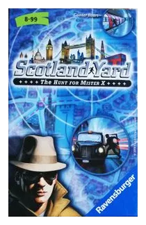 Scotland Yard: The Hunt For Mister X box art