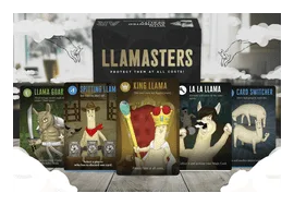 Llamasters: The Party Game box art