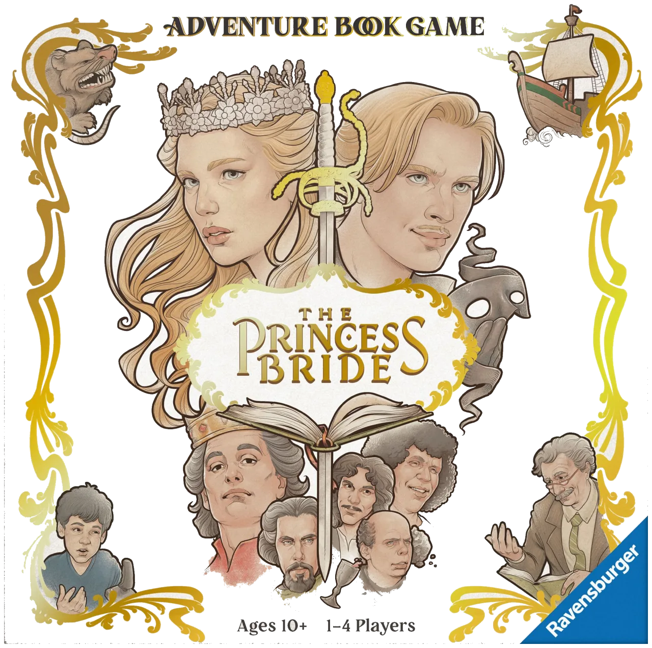 The Princess Bride Adventure Book Game box art