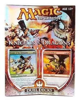 Magic: The Gathering – Duel Decks: Knights Vs. Dragons box art