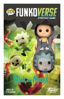 Funkoverse Strategy Game: Rick & Morty 100 box art