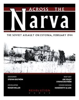 Across The Narva: The Soviet Assault On Estonia, February 1944 box art