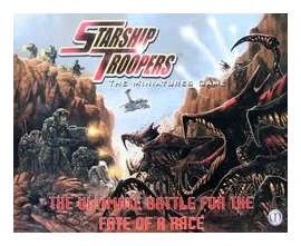 Starship Troopers Miniatures Game box art