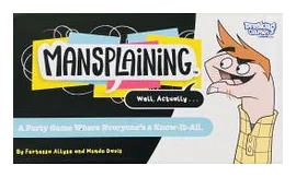 Mansplaining box art