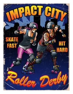 Impact City Roller Derby box art