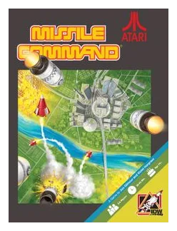 Atari's Missile Command box art