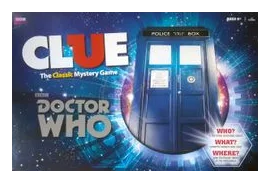 Clue: Doctor Who box art