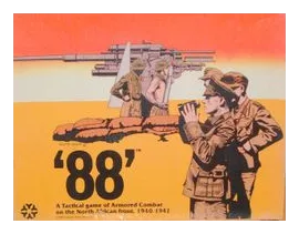 88: A Tactical Game Of Armored Combat On The North African Front, 1940-1942 box art