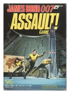 James Bond 007 Assault! Game box art