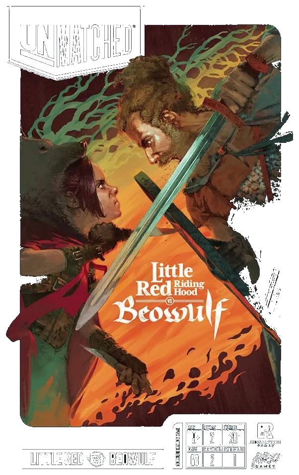 Unmatched: Little Red Riding Hood Vs. Beowulf box art