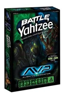 Battle Yahtzee: Alien Vs. Predator box art