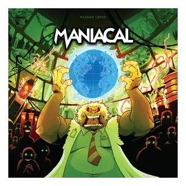 Maniacal box art