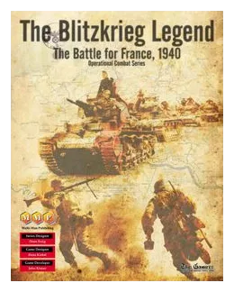 The Blitzkrieg Legend: The Battle For France, 1940 box art