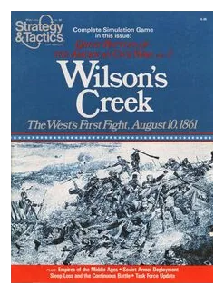 Wilson's Creek: The West's First Fight, August 10, 1861 box art