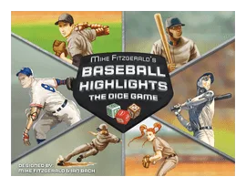 Baseball Highlights: The Dice Game box art