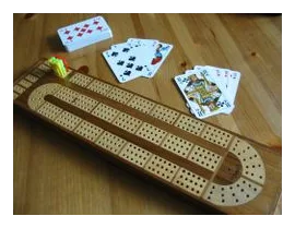 Cribbage box art