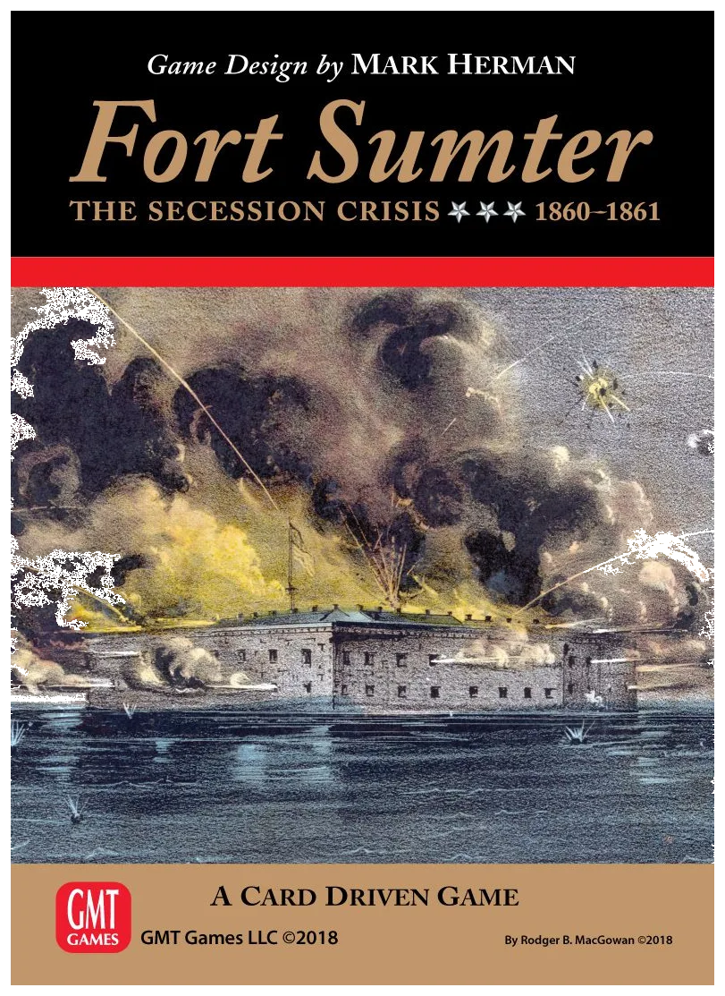 Fort Sumter: The Secession Crisis, 1860-61 box art