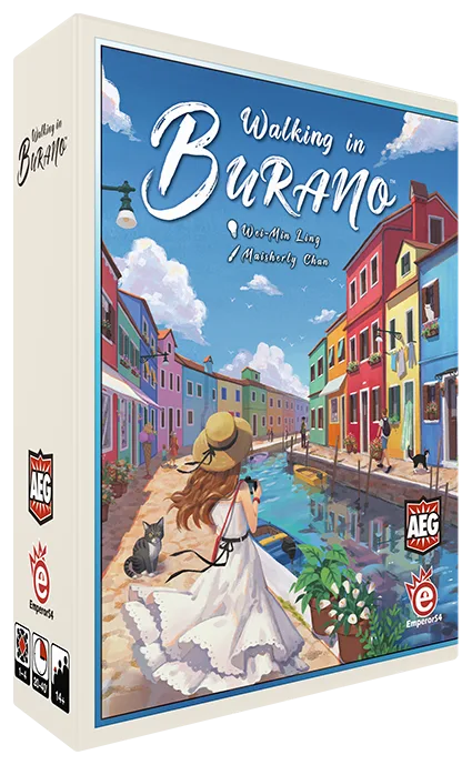 Walking In Burano box art