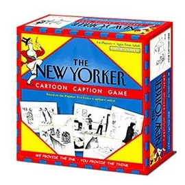 The New Yorker: Cartoon Caption Game box art