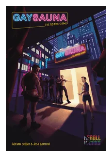 Gay Sauna: The Board Game box art
