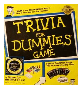 Trivia For Dummies box art