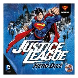 Justice League: Hero Dice – Superman box art