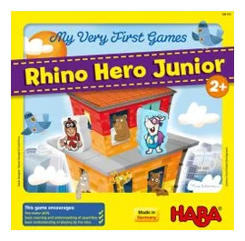 My Very First Games: Rhino Hero Junior box art