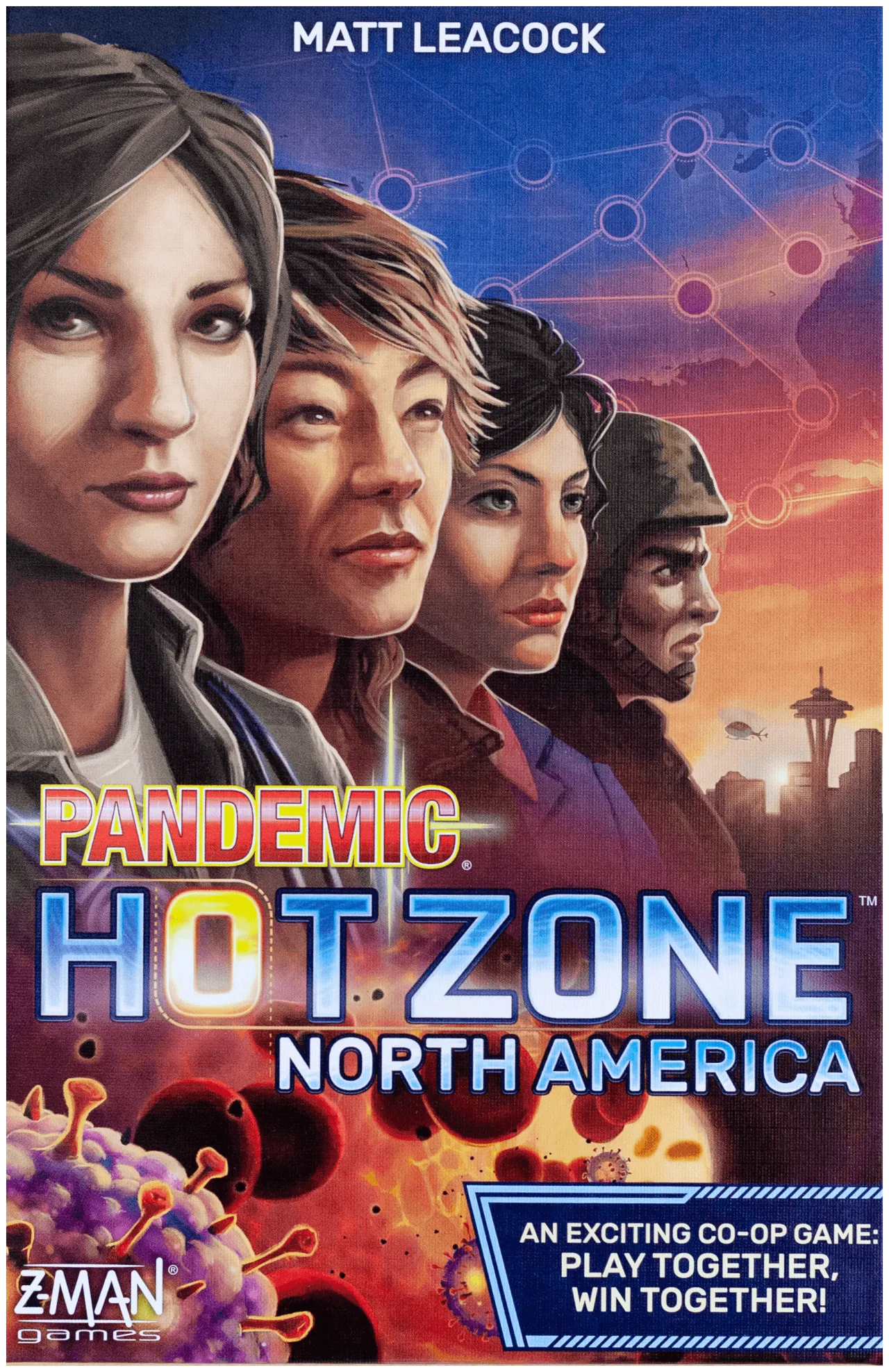 Pandemic: Hot Zone – North America box art