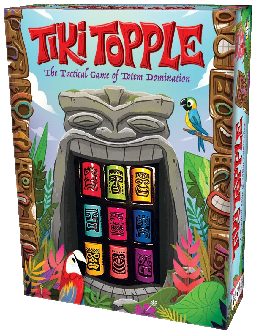 Tiki Topple box art