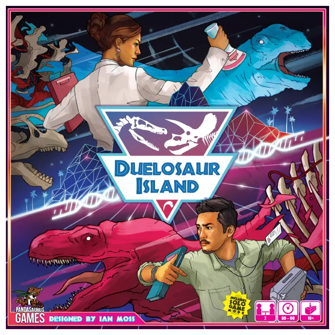 Duelosaur Island box art