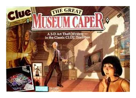 Clue: The Great Museum Caper box art