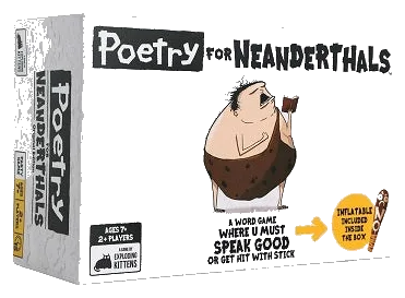Poetry For Neanderthals box art