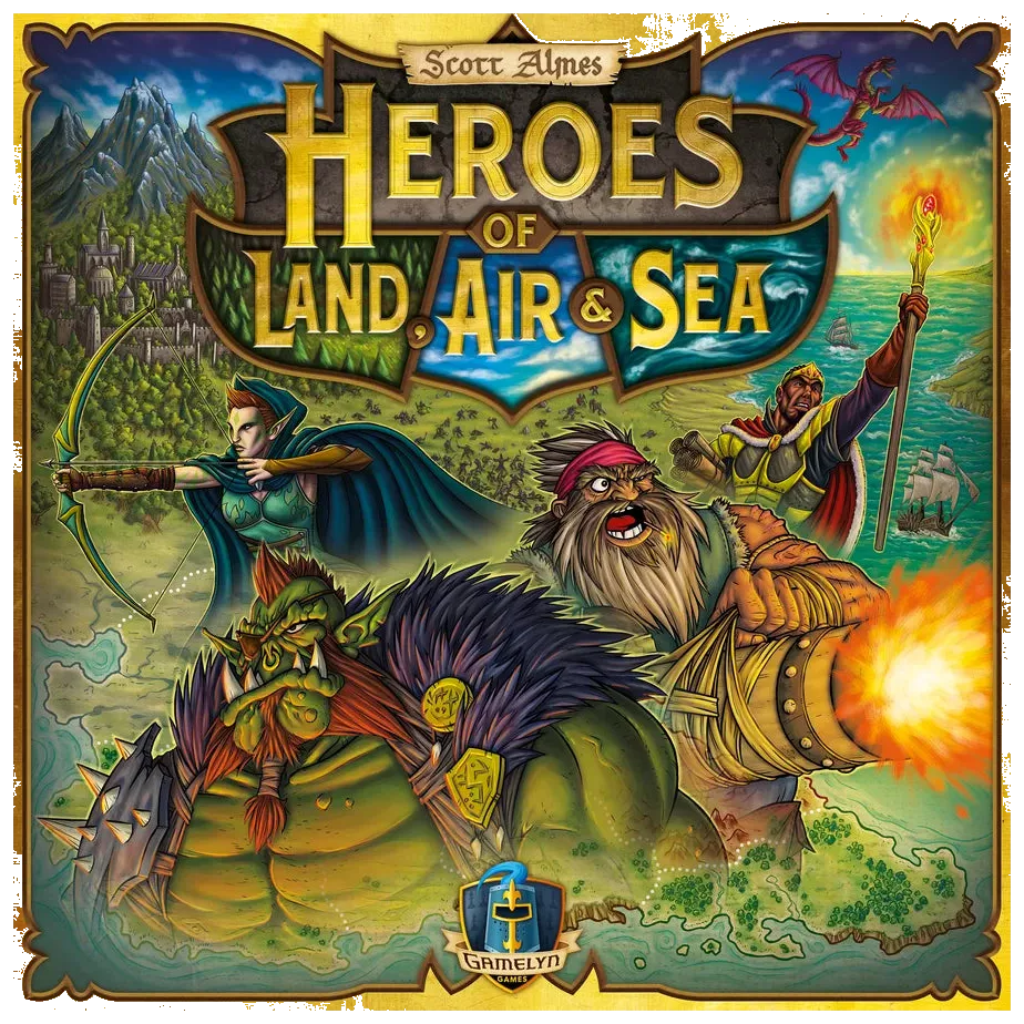 Heroes Of Land, Air & Sea box art