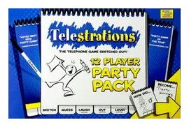 Telestrations: 12 Player Party Pack box art