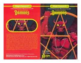 Demons: The Game Of Evil Spirts box art