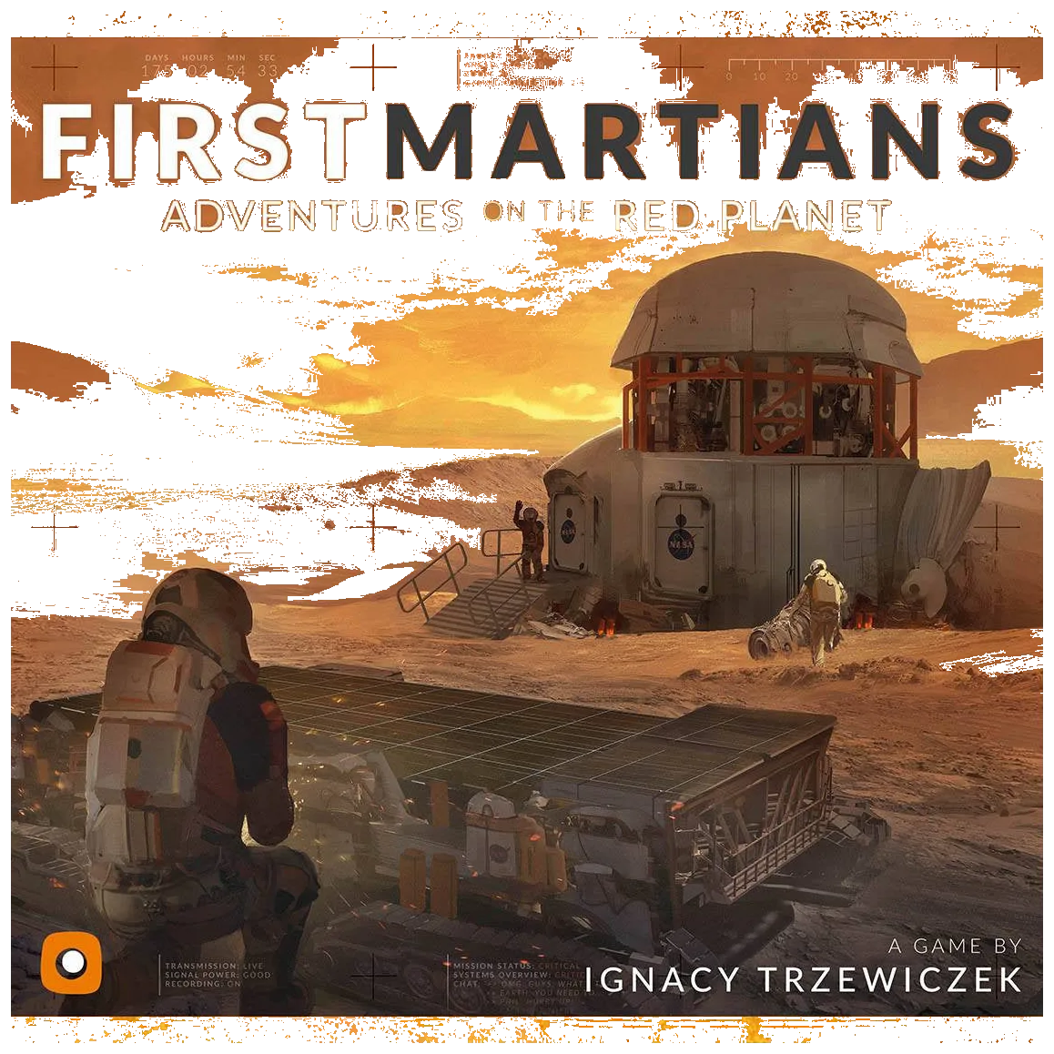 First Martians: Adventures On The Red Planet box art