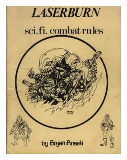 Laserburn: Sci-fi Combat Rules box art