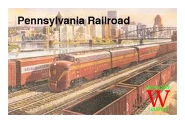Pennsylvania Railroad box art