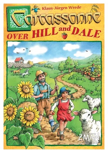 Carcassonne: Over Hill And Dale box art