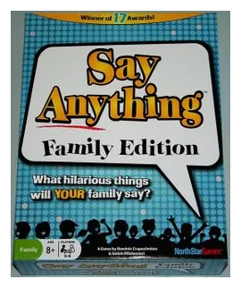 Say Anything Family Edition box art