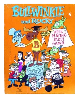 Bullwinkle And Rocky Role Playing Party Game box art