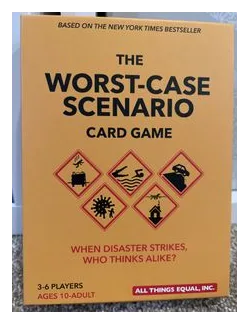 The Worst-case Scenario Card Game box art