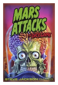 Mars Attacks: The Dice Game box art