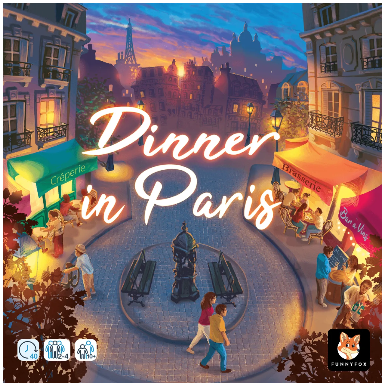 Dinner In Paris box art