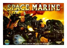 Space Marine box art
