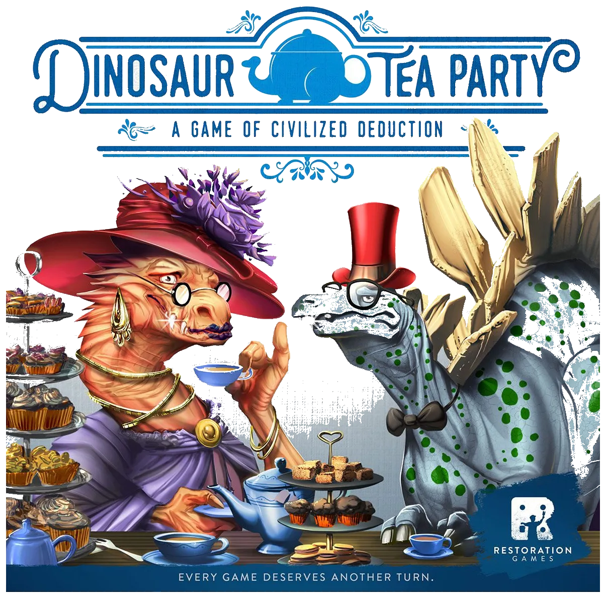 Dinosaur Tea Party box art