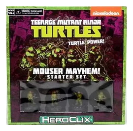 Tmnt Heroclix: Mouser Mayhem Starter Set box art