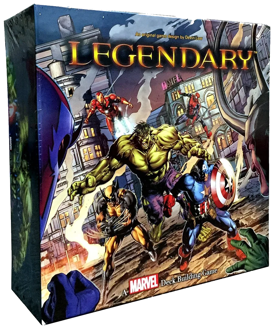 Legendary: A Marvel Deck Building Game box art