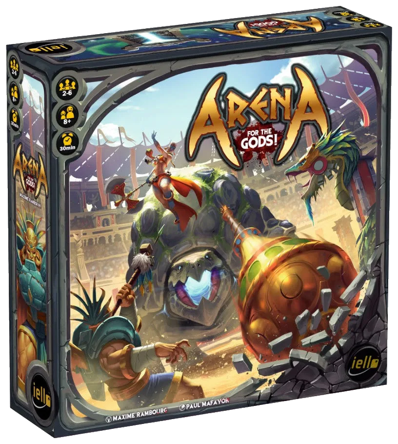 Arena: For The Gods! box art