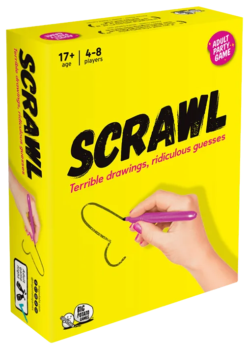 Scrawl box art